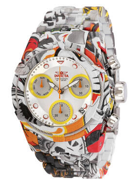 Invicta Bolt Swiss Ronda Z60 Unisex Watch - 42mm, Steel, Aqua Plating (30221)